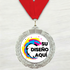 Medalla de Metal Personalizada de 2.5" con Cinta MDL752